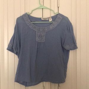Blue blouse
